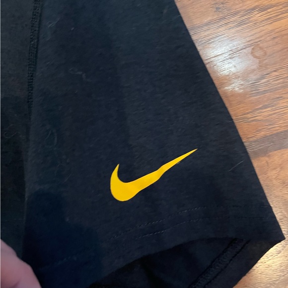 Steelers Nike tee mens Large Dri Fit NFL black Team Apparel football performance - Picture 10 of 11